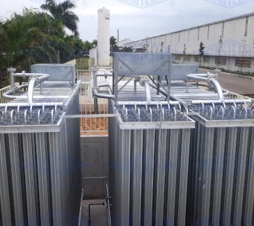 TRẠM LPG BỒN CHỨA 50 TẤN, HÓA HƠI 2000KG/HR KHÔNG DÙNG ĐIỆN