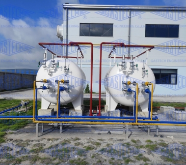 LẮP ĐẶT TRẠM BỒN 3.4 TẤN VÀ MÁY HÓA HƠI 300KG/HR TẠI ĐỒNG NAI
